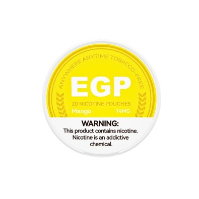 EGP Tobacco Free Mango Nicotine Pouches 14mg