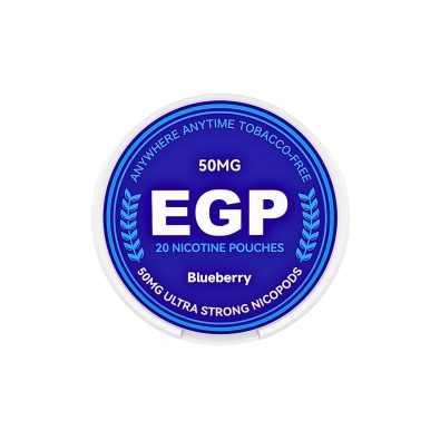 EGP Blueberry Nicotine Pouches EU Version 50mg