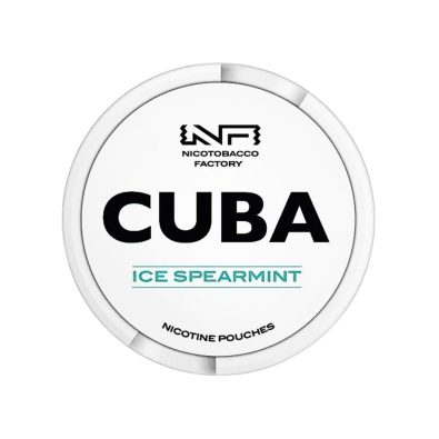 CUBA Ice Spearmint ( Kẹo Gum Bạc Hà Lạnh ) Slim Medium 10.4mg