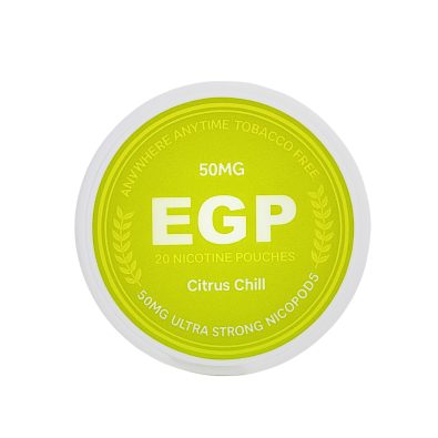 EGP Citrus Chill Nicotine Pouches EU Version 50mg