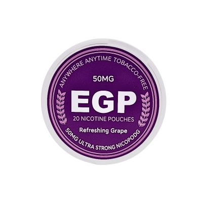 EGP Refreshing Grape Pouches EU Version 50mg