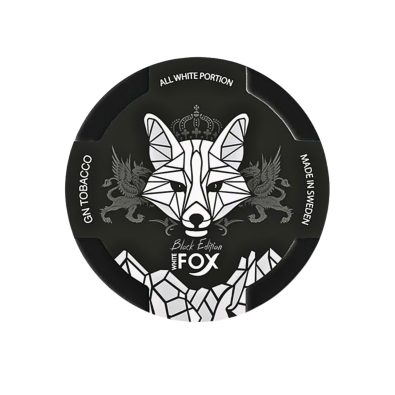 WHITE FOX Black Edition Slim Ultra Strong
